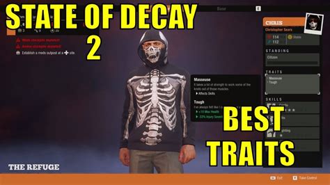 state of decay 2 traits.